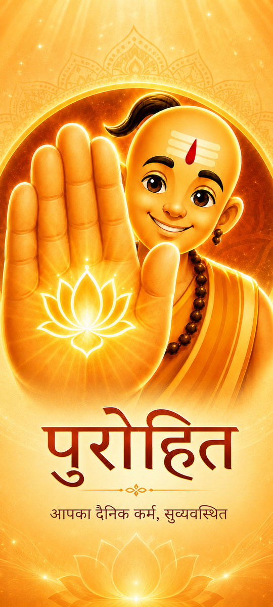 पुरोहित — आपका दैनिक कर्म, सुव्यवस्थित